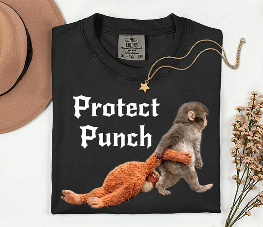 Protect Baby Monkey Punch T-Shirt